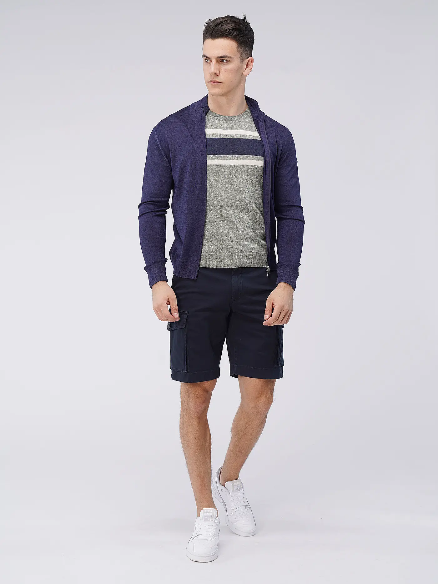 GRAN SASSO | Strickjacke | blau